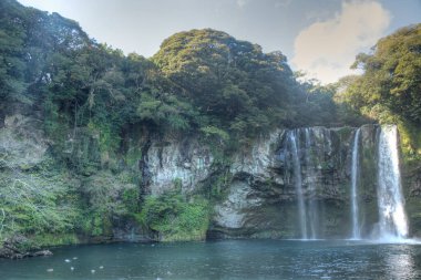 Cheonjiyeon Şelalesi Seogwipo, Kore Cumhuriyeti