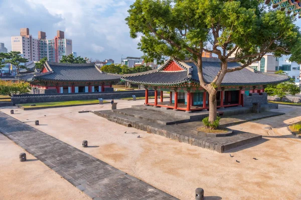 Gwandeokjeong Ιστορικό Συγκρότημα Στο Κέντρο Της Πόλης Jeju Δημοκρατία Της — Φωτογραφία Αρχείου