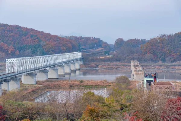 Bridge Freedom Imjingak Republic Korea — Stock Photo, Image