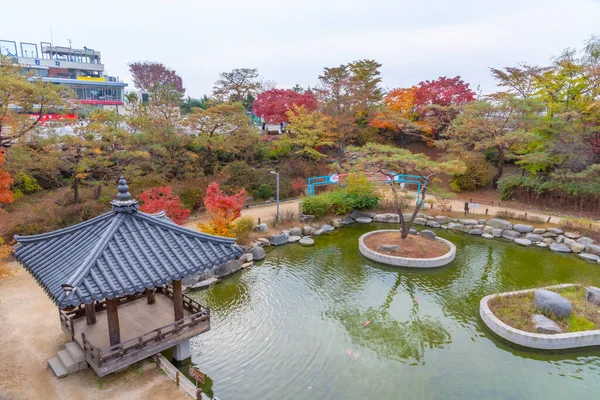 Pond Imjingak Unification Park Republic Korea — Stock Photo, Image