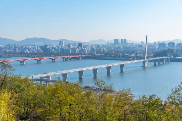 Ponte Della Coppa Del Mondo Seoul Repubblica Corea — Foto Stock