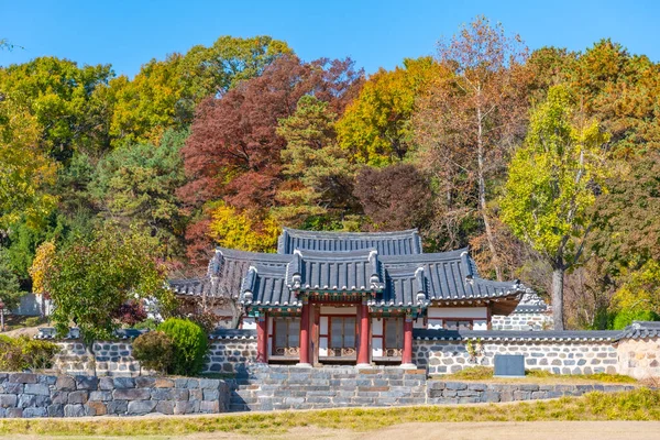 Templo Jeongnimsa Buyeo República Coreia — Fotografia de Stock