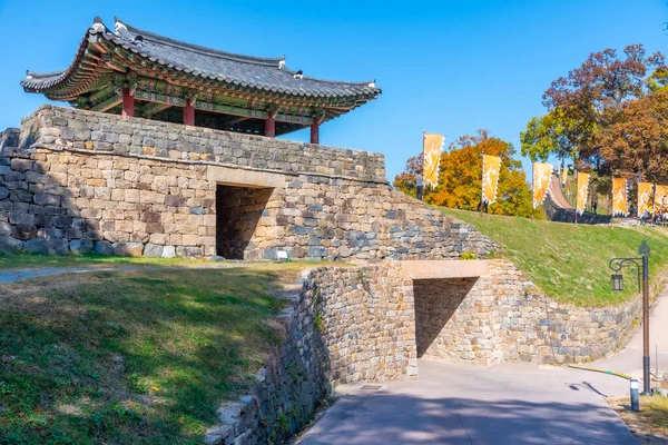 Φρούριο Gongsanseong Στο Gongju Δημοκρατία Της Κορέας — Φωτογραφία Αρχείου