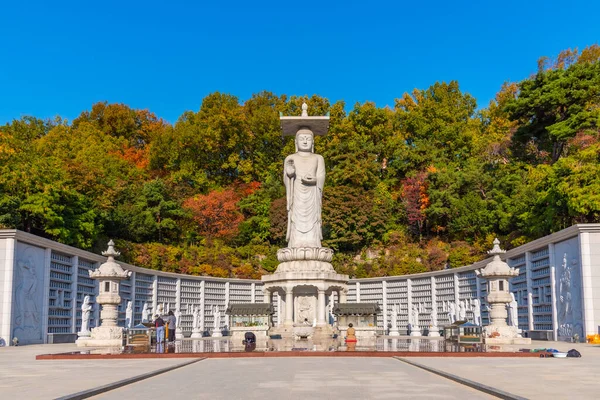 Buddha Statue Bongeunsa Temple Seoul Republic Korea — Stock Photo, Image