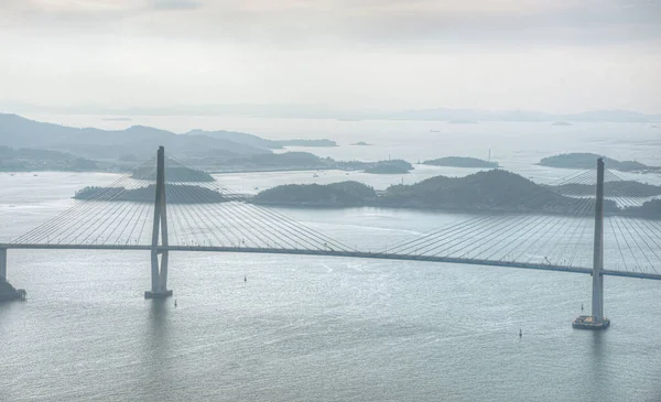 Vista Aérea Ponte Mokpo República Coreia — Fotografia de Stock