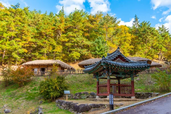Landsbyen Andong Nær Woryeonggyo Broen Republikken Korea – stockfoto
