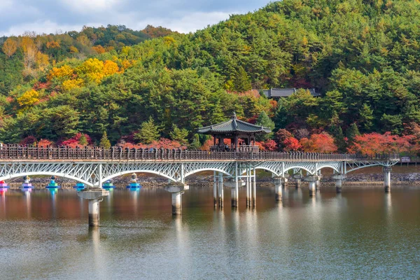 Woryeonggyo Brücke Andong Republik Korea — Stockfoto