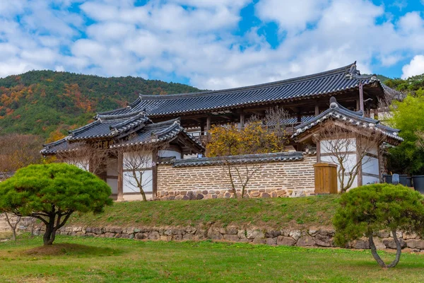 Byeongsan Seowon Academia Confucionista Perto Andong República Coreia — Fotografia de Stock