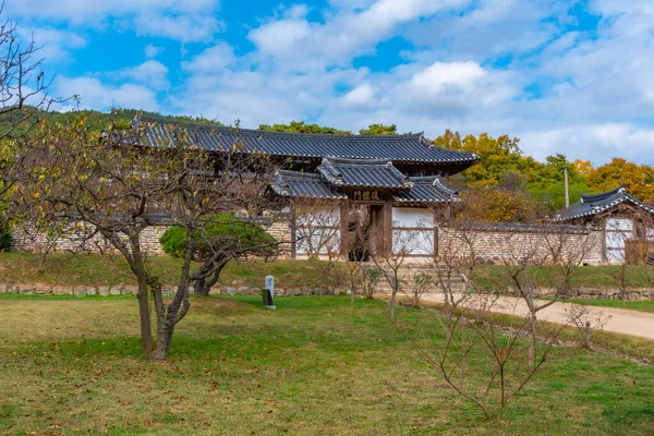 Byeongsan Seowon Academia Confucionista Perto Andong República Coreia — Fotografia de Stock