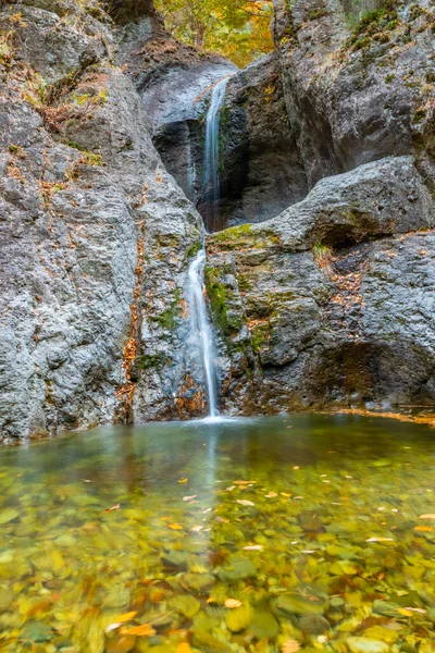 Jei Waterfall Juwangsan National Park Republic Korea — Stock Photo, Image