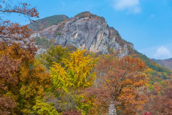 Picos Parque Nacional Juwangsan República Coreia — Fotografia de Stock