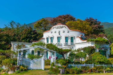 Güzel Beyaz Saray Neear Gyeongju, Kore Cumhuriyeti