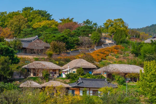 Traditionele Huizen Yangdong Volksdorp Republiek Korea — Stockfoto