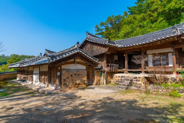 Casa Seobaekdang Villaggio Popolare Yangdong Nella Repubblica Corea — Foto Stock