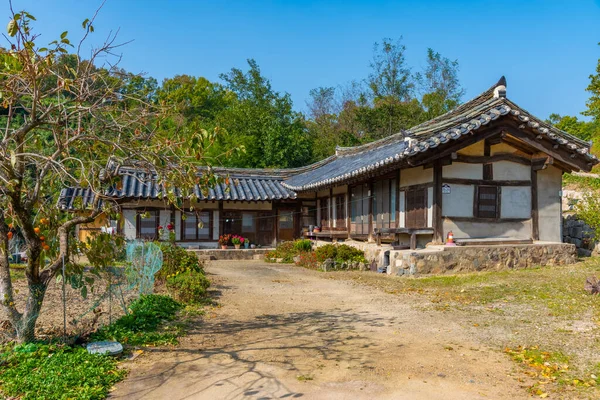 Casa Seobaekdang Villaggio Popolare Yangdong Nella Repubblica Corea — Foto Stock