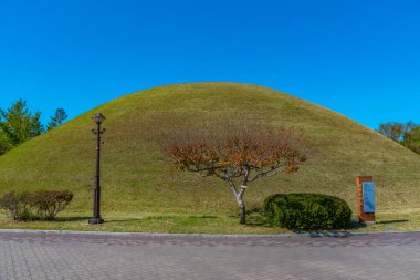 Kore Cumhuriyeti, Gyeongju 'daki Tumuli parkında Cheonmachong' un mezarı.