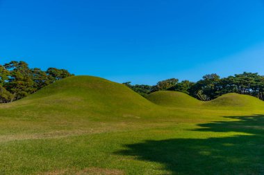 Kore Cumhuriyeti, Gyeongju 'daki Şilla Oreung kraliyet mezarları.