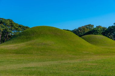 Kore Cumhuriyeti, Gyeongju 'daki Şilla Oreung kraliyet mezarları.