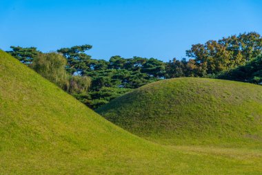 Kore Cumhuriyeti, Gyeongju 'daki Şilla Oreung kraliyet mezarları.