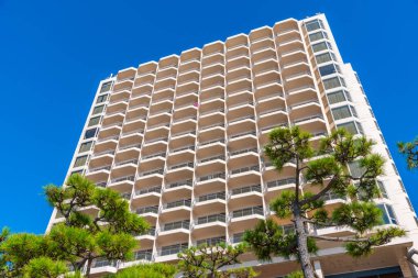 Kore, Busan 'da Haeundae plajı yakınlarındaki apartmanda.