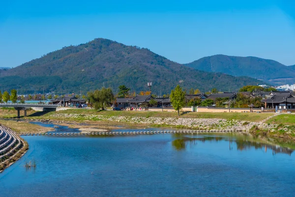 Desa Gyochon Gyeongju Desa Tradisional Gyeongju Republik Korea — Stok Foto