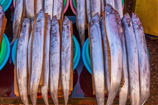 Fish for sale at Jagalchi fish market in Busan, Republic of Korea