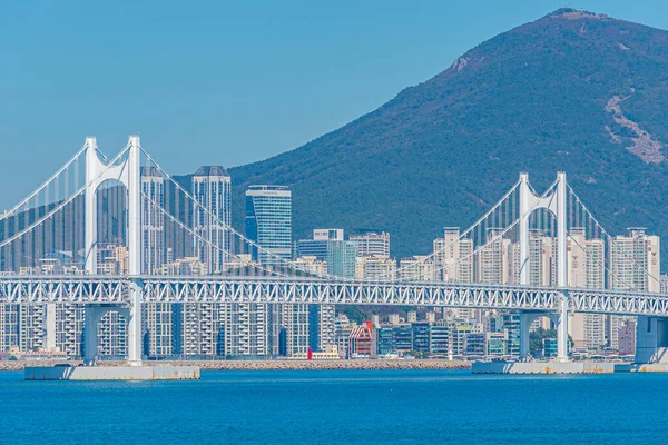 Puente Gwangan Busan República Corea — Foto de Stock