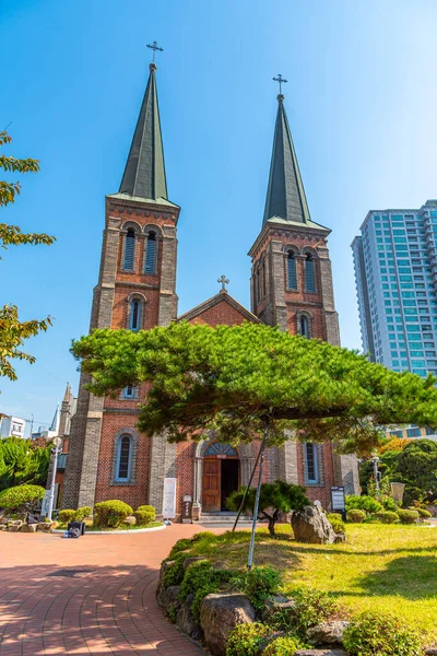 Catedral Nuestra Señora Lourdes Daegu República Corea — Foto de Stock