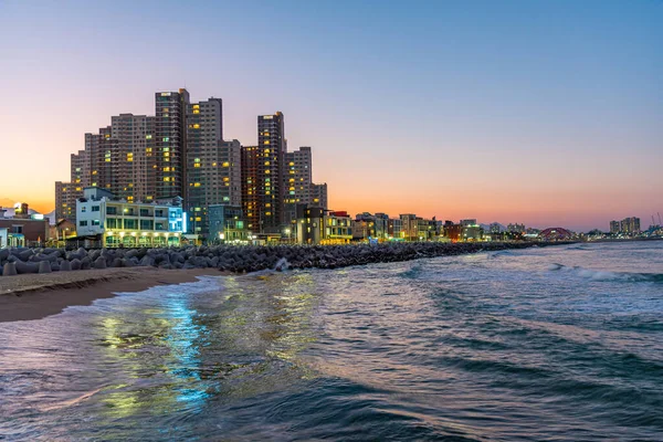 Skyline Sokcho Atrás Mar República Coreia — Fotografia de Stock