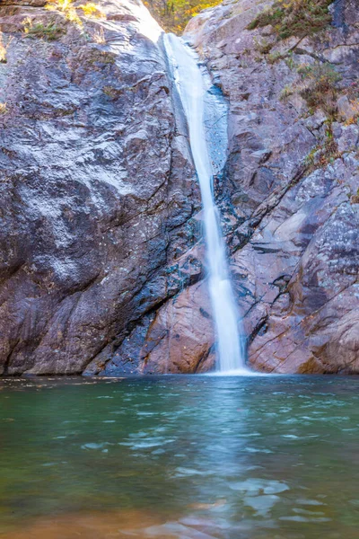 Cachoeira Biryong Parque Nacional Seoraksan República Coreia — Fotografia de Stock