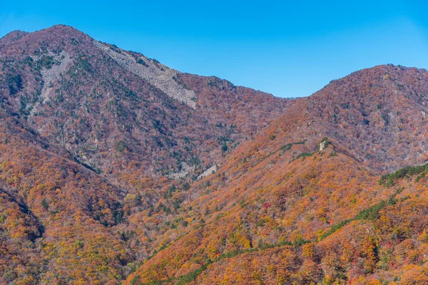 Luftfoto Seoraksan Nationalpark Republikken Korea - Stock-foto