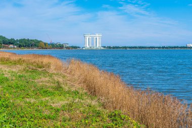 Gangneung, Kore 'deki Gyeongpo Gölü.