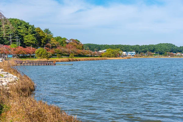 Lac Gyeongpo Gangneung République Corée — Photo