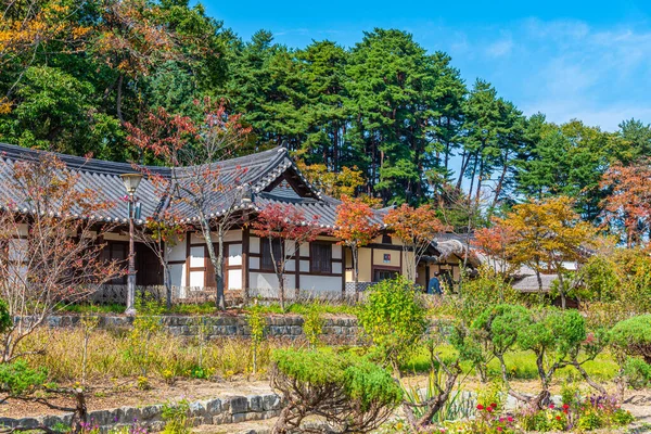 Seongyojang Casa Gangneung República Coreia — Fotografia de Stock