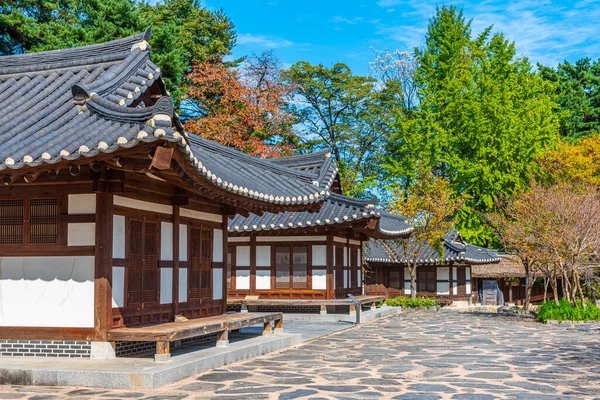 Seongyojang Casa Gangneung República Coreia — Fotografia de Stock