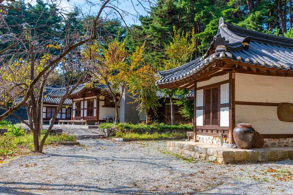 Seongyojang Casa Gangneung República Coreia — Fotografia de Stock