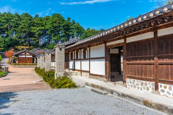 Kore Cumhuriyeti Gangneung Daki Seongyojang Evi — Stok fotoğraf