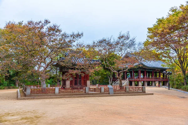 Kore Cumhuriyeti Jeonju Daki Omogdae Köşkü — Stok fotoğraf