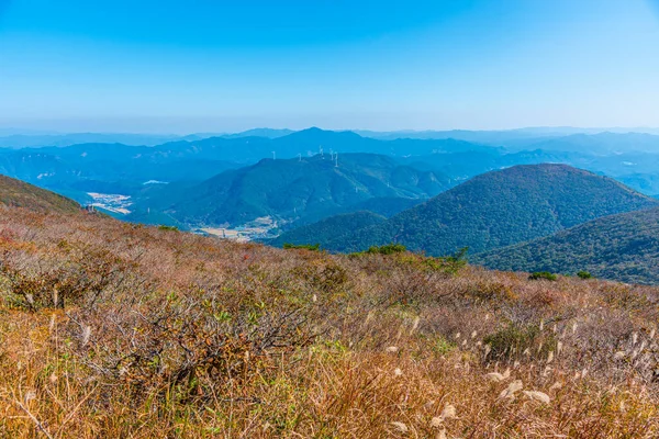 Central Eólica Parque Nacional Mudeungsan República Corea —  Fotos de Stock