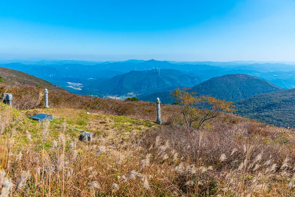 Grave Mudeungsan Mountain Republic Korea — Stock Photo, Image