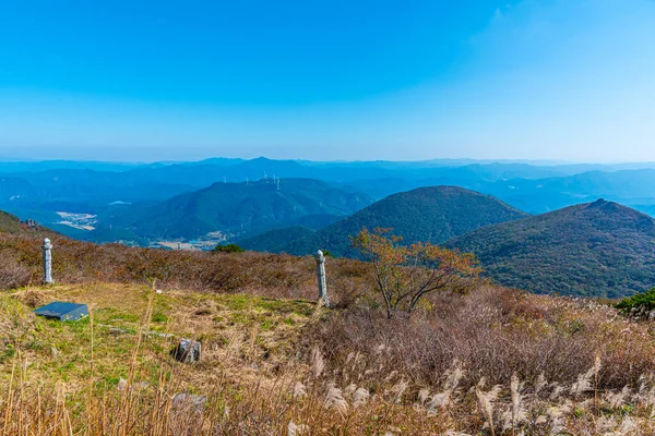 Tombe Montagne Mudeungsan République Corée — Photo