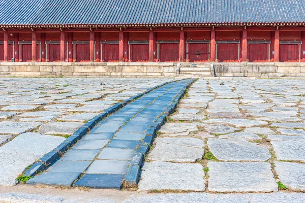 Kore Seul Deki Jongmyo Tapınağı — Stok fotoğraf