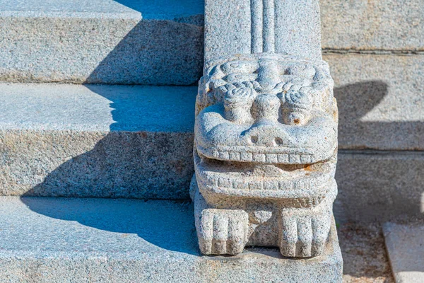 Stone Element Changdeokgung Palace Seoul Republic Korea — Stock Photo, Image