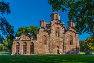 Kosova 'nın Prishtina kenti yakınlarındaki Gracanica manastırı