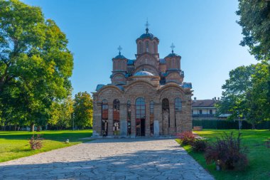 Kosova 'nın Prishtina kenti yakınlarındaki Gracanica manastırı