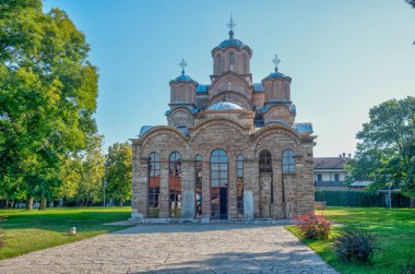 Kosova 'nın Prishtina kenti yakınlarındaki Gracanica manastırı