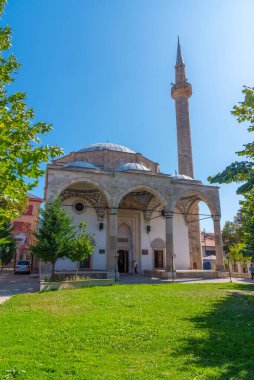 Kosova 'nın Prishtina kentinde imparatorluk camisi