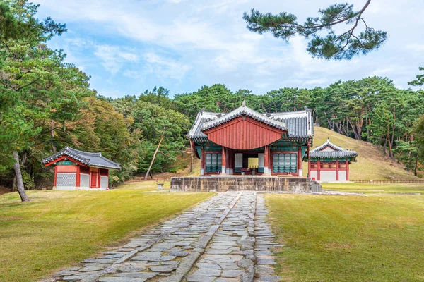 Complexe Funéraire Royal Donggureung Près Séoul République Corée — Photo