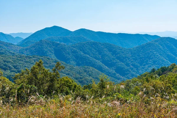 Picos Del Parque Nacional Mudeungsan Cerca Gwangju República Corea —  Fotos de Stock