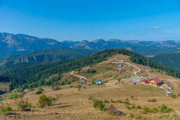 Pueblo Situado Las Montañas Rugova Kosovo — Foto de Stock